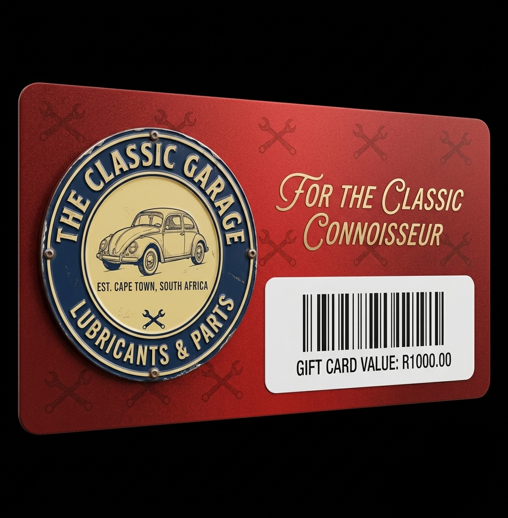 The Classic Garage Classic Gift Card