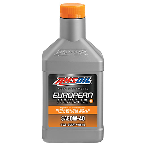 AMSOIL 0W-40 FS 100% Synthetic European Motor Oil - 946ml
