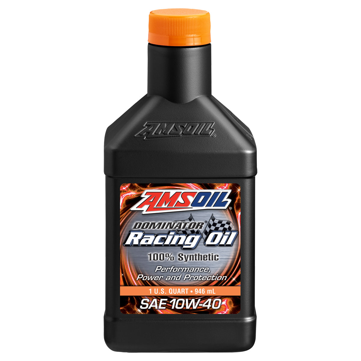 AMSOIL DOMINATOR® 10W-40 100% Synthetic Racing Oil - 946ml