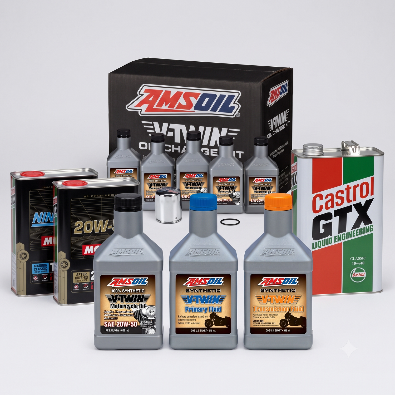 Motorcycle Oils and Lubricants