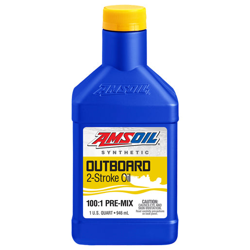AMSOIL 100:1 Pre-Mix 100% Synthetic 2-Stroke Outboard Oil - 946ml