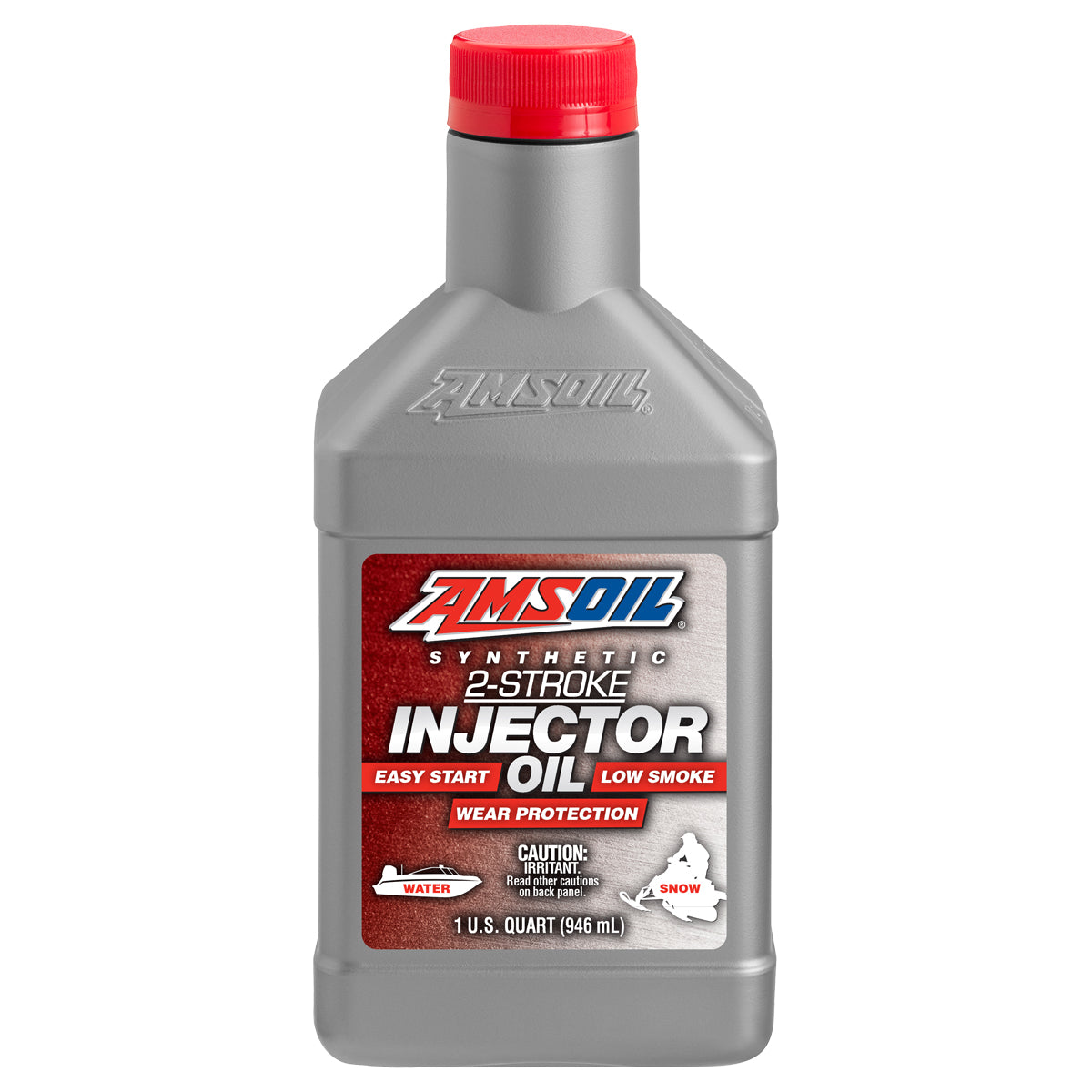 AMSOIL 100% Synthetic 2-Stroke Injector Oil - 946ml