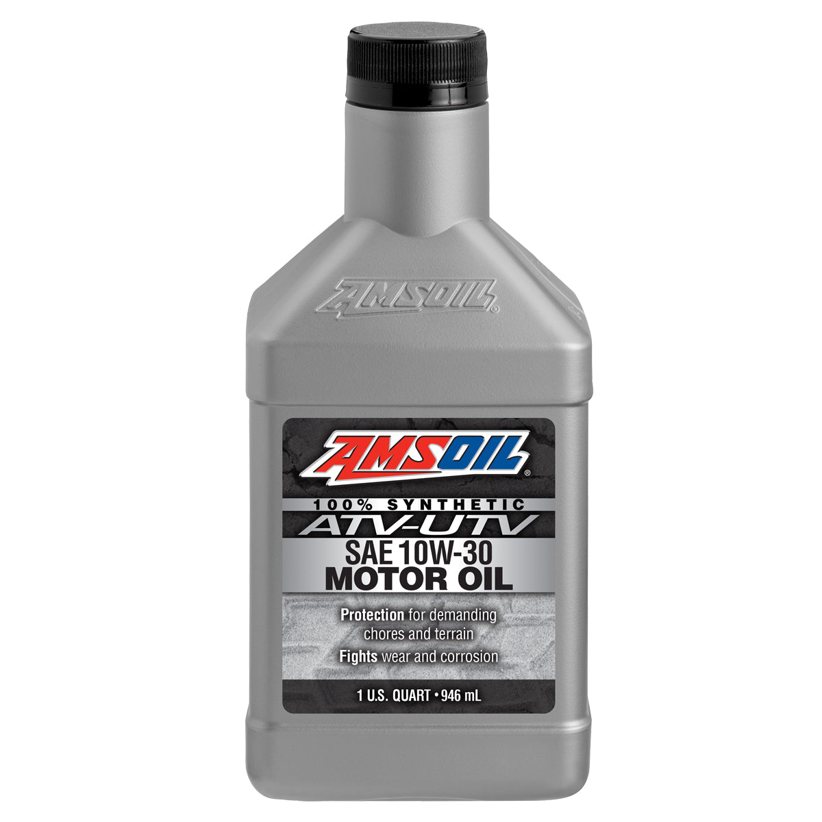 AMSOIL 10W-30 100% Synthetic ATV/UTV Motor Oil - 946ml