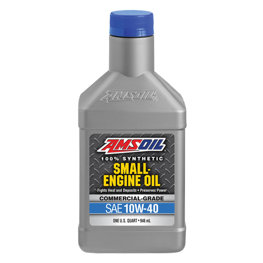 AMSOIL 10W-40 100% Synthetic Small-Engine Oil - 946ml