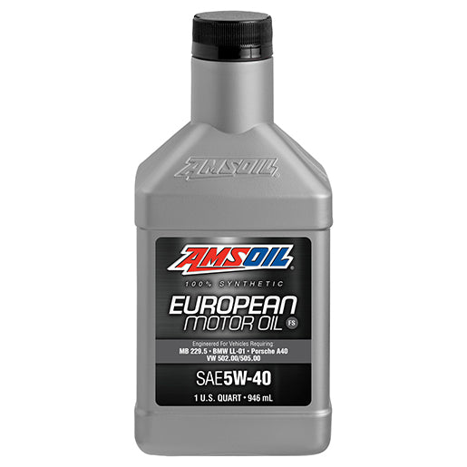 AMSOIL 5W-40 FS 100% Synthetic European Motor Oil - 946ml