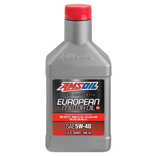 AMSOIL 5W-40 MS 100% Synthetic European Motor Oil - 946ml