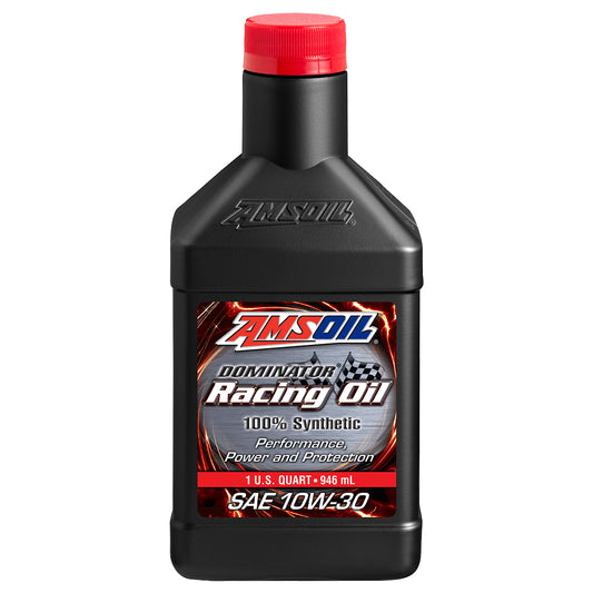 AMSOIL DOMINATOR® 10W-30 100% Synthetic Racing Oil - 946ml