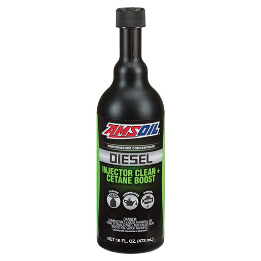 AMSOIL Diesel Injector Clean + Cetane Boost Fuel Additive - 273 ml