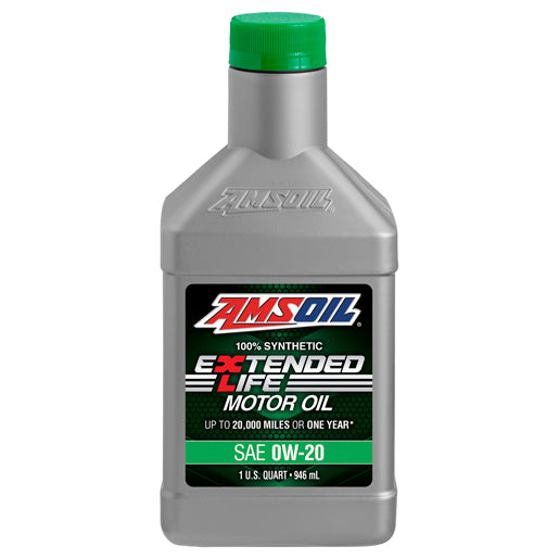 AMSOIL Extended-Life 0W-20 100% Synthetic Motor Oil - 946ml