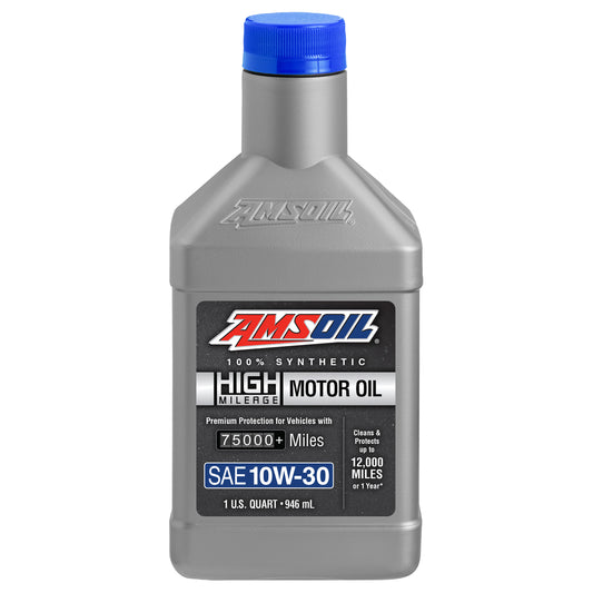 AMSOIL 10W-30 100% Synthetic High-Mileage Motor Oil - 946ml