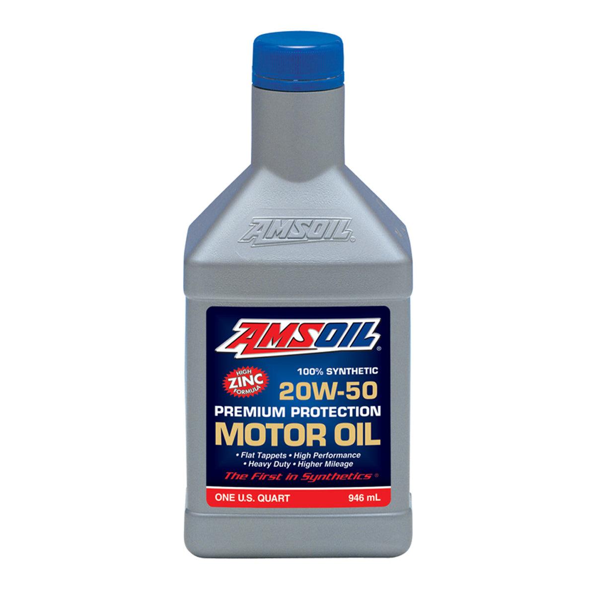 AMSOIL Premium Protection 20W-50 100% Synthetic Motor Oil - 946ml
