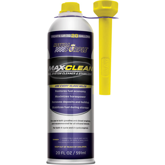 Royal Purple Max-Clean Fuel System Cleaner and Stabilizer - 591ml