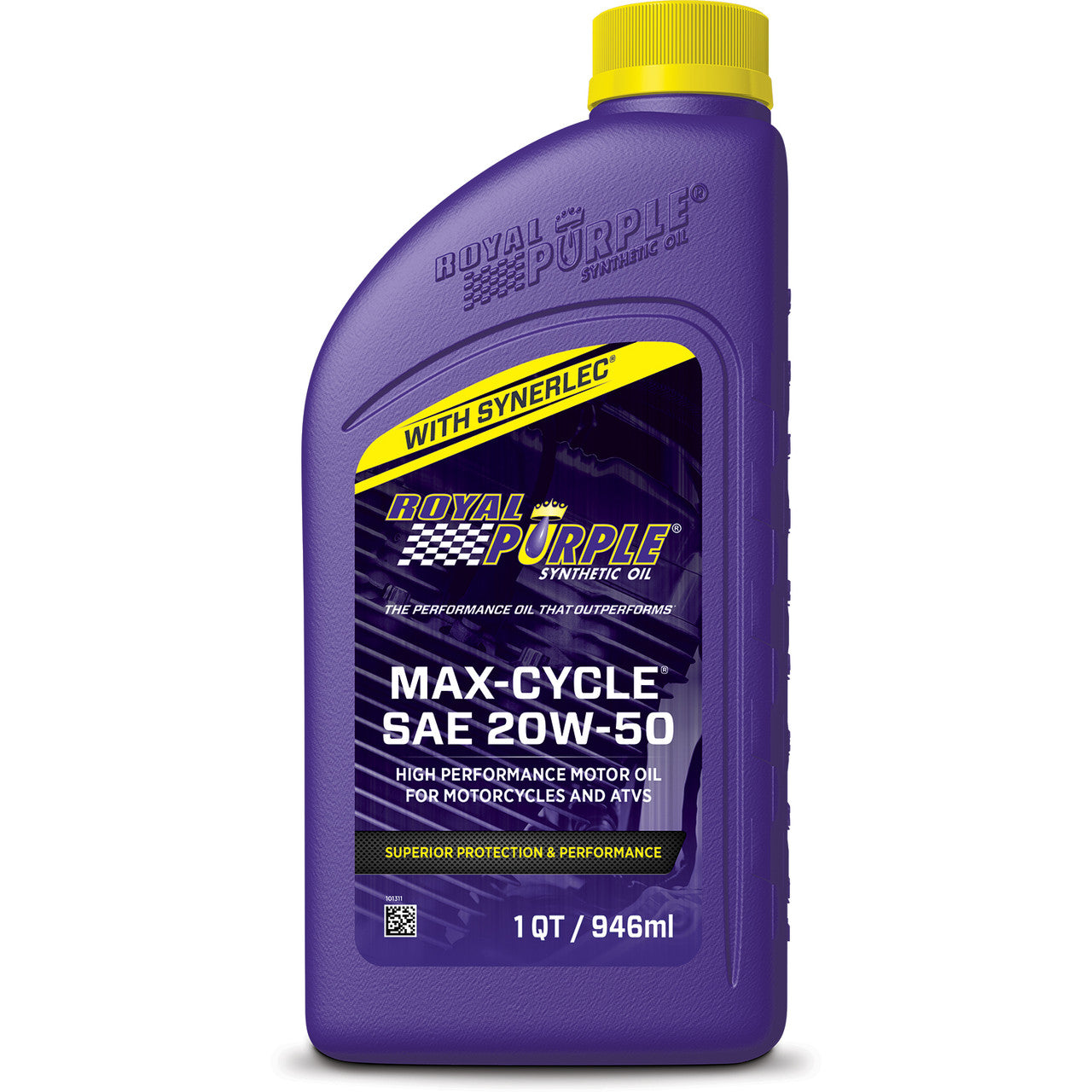 Royal Purple Max-Cycle 20W-50 Synthetic Motorcycle Oil - 946ml