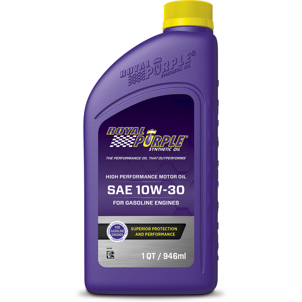 Royal Purple SAE 10W-30 High Performance Synthetic Motor Oil - 946ml