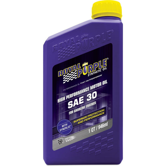 Royal Purple SAE 30 High Performance Synthetic Motor Oil - 946ml