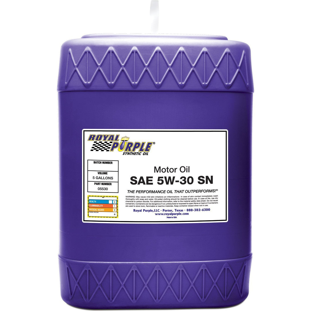 Royal Purple SAE 5W-30 High Performance Synthetic Motor Oil - 946ml