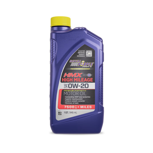 Royal Purple HMX 0W-20 High Mileage Synthetic