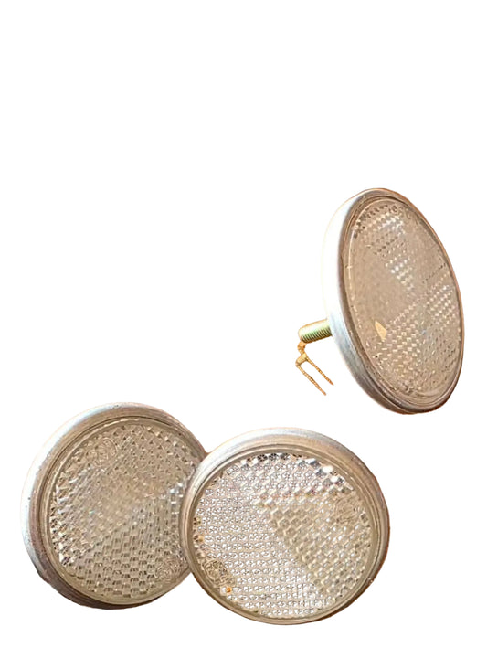 Clear Round Reflectors - 4CM & 5CM